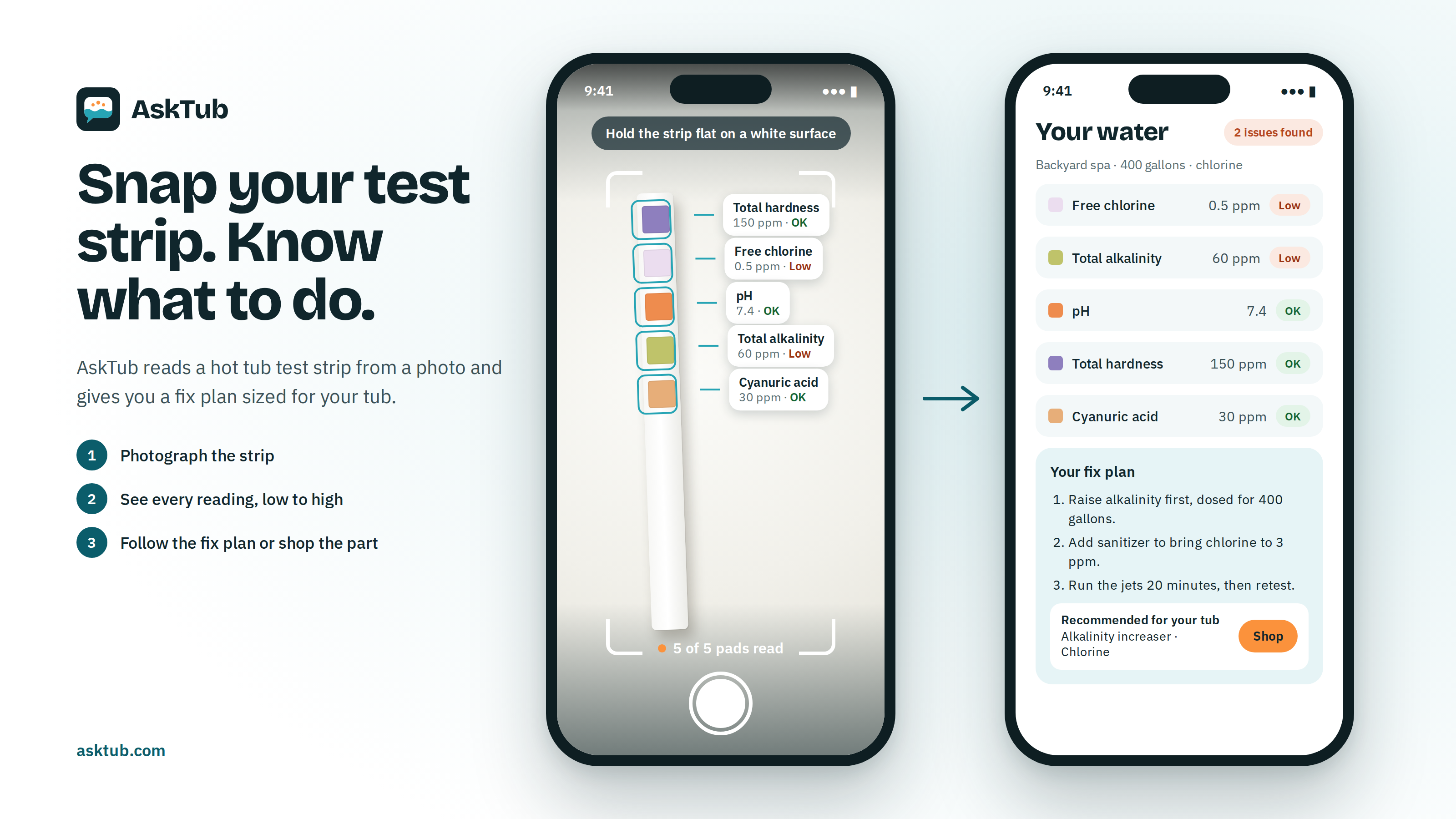 AskTub launches free AI hot tub assistant that reads test strips, decodes error codes and connects owners with local repair